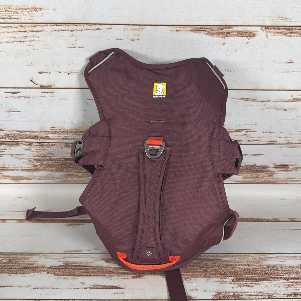 Purple Rain Ruffwear Web Master Dog Harness L/XL Support Handle Used